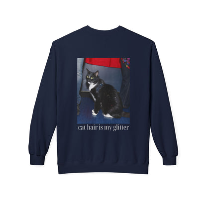 Galaxy Cat Sweatshirt – Cosmic Style for Cat Lovers