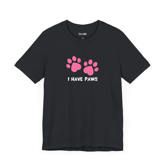 Pink Paw Print T-Shirt – Celebrate Your Furry Companion with Love - mysticshirt