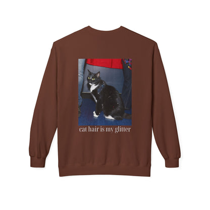 Galaxy Cat Sweatshirt – Cosmic Style for Cat Lovers