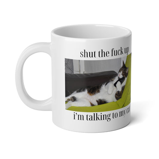 Lazy Cat Mug – When Your Cat Is Busier Than You