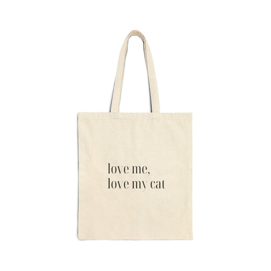 Funny Cat Tote Bag – 'Purr-sonality in Every Step