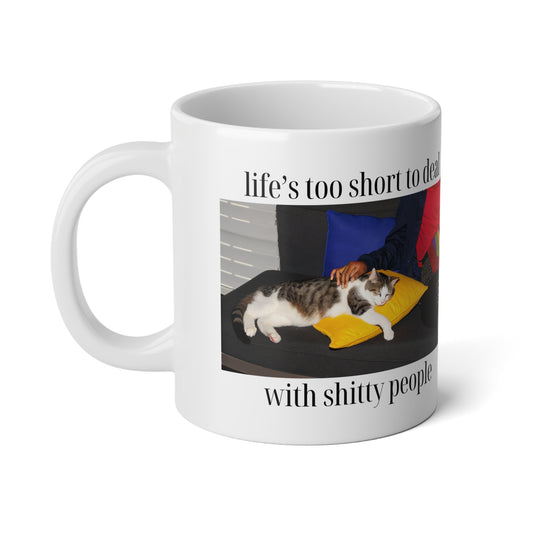 Lazy Cat Vibes Mug – Relax Like a Pro